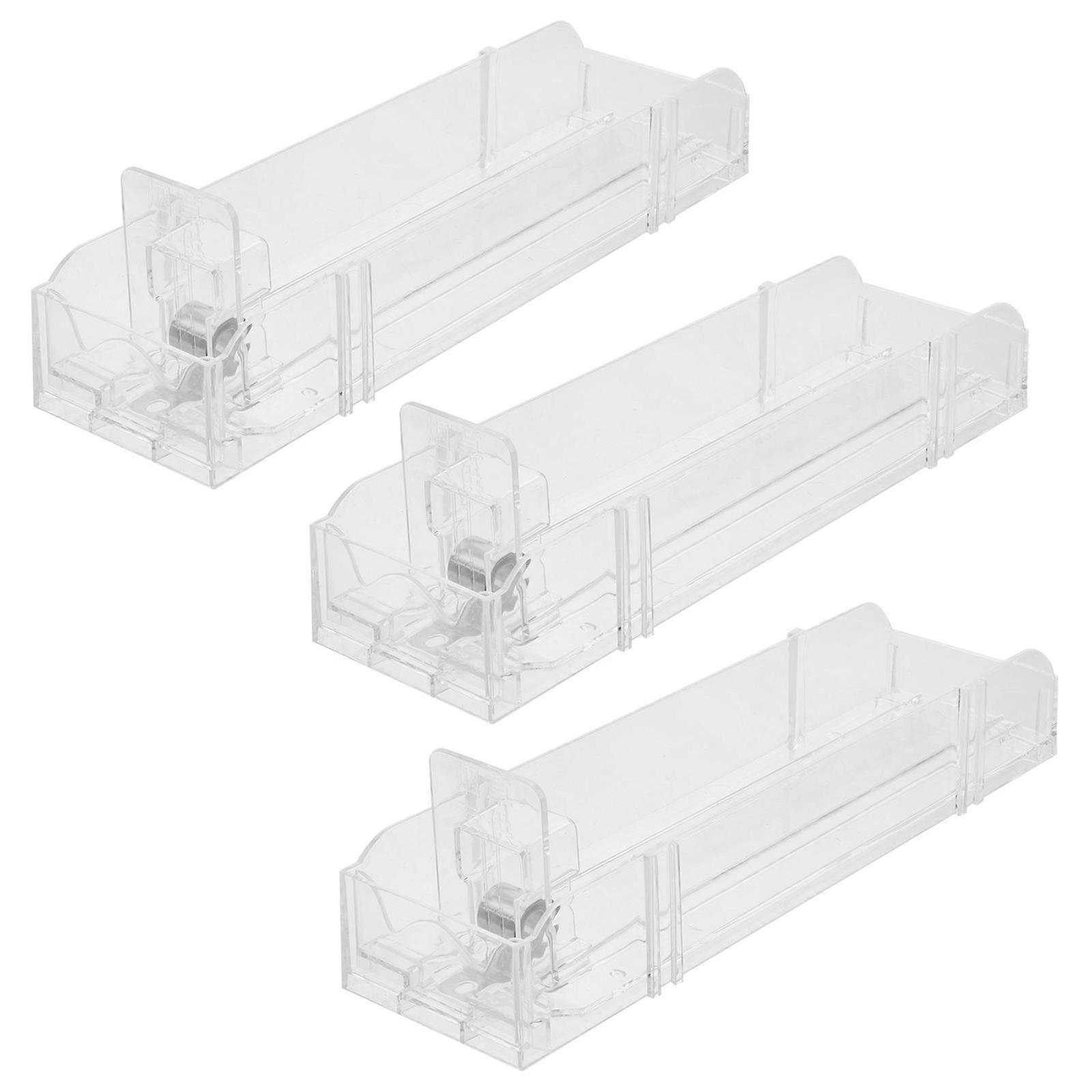 Showcase for Auto-Push Display Rack 3Pcs Practical