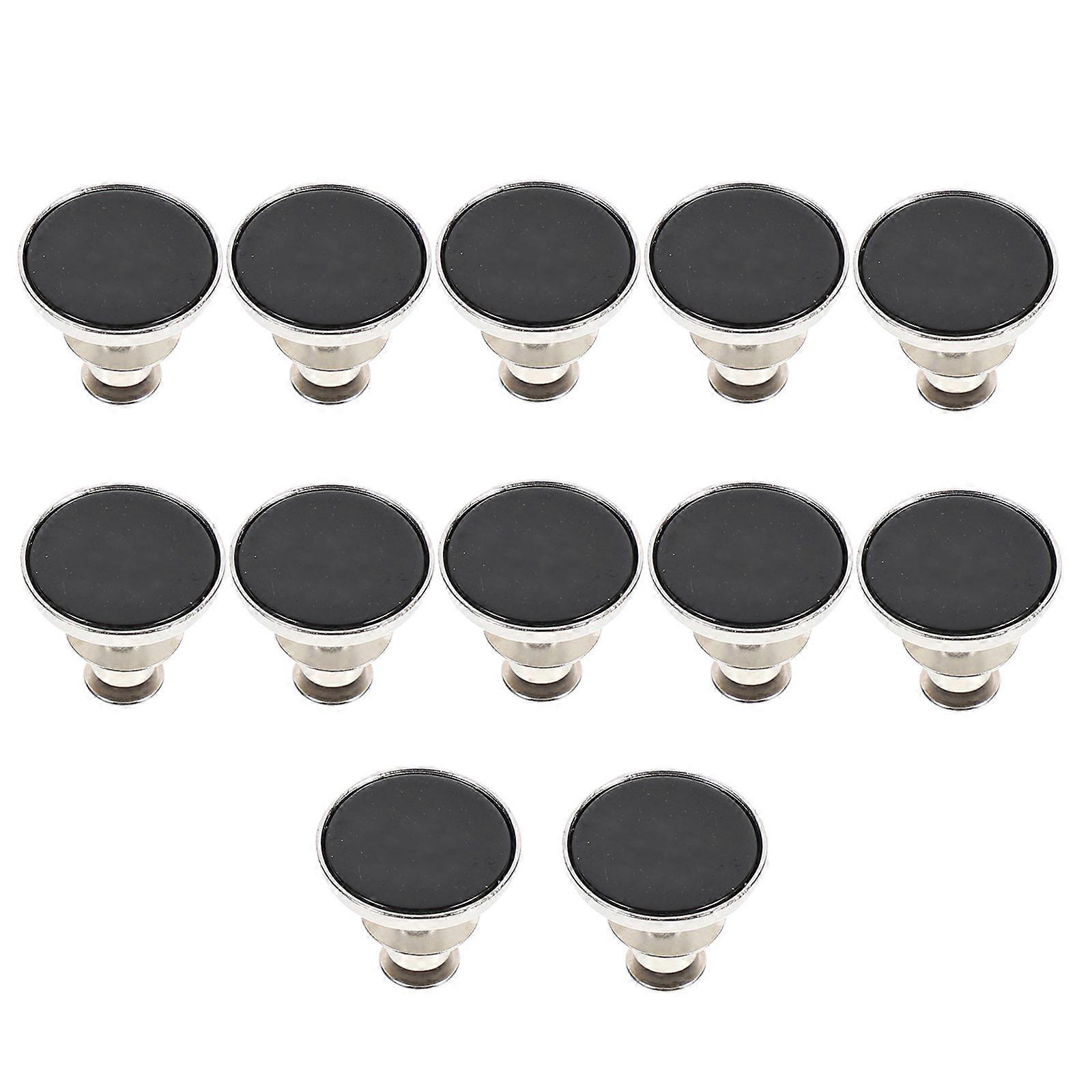 Jeans Buttons Metal Adjustable Removable Buttons for DIY 12Pcs Replacement