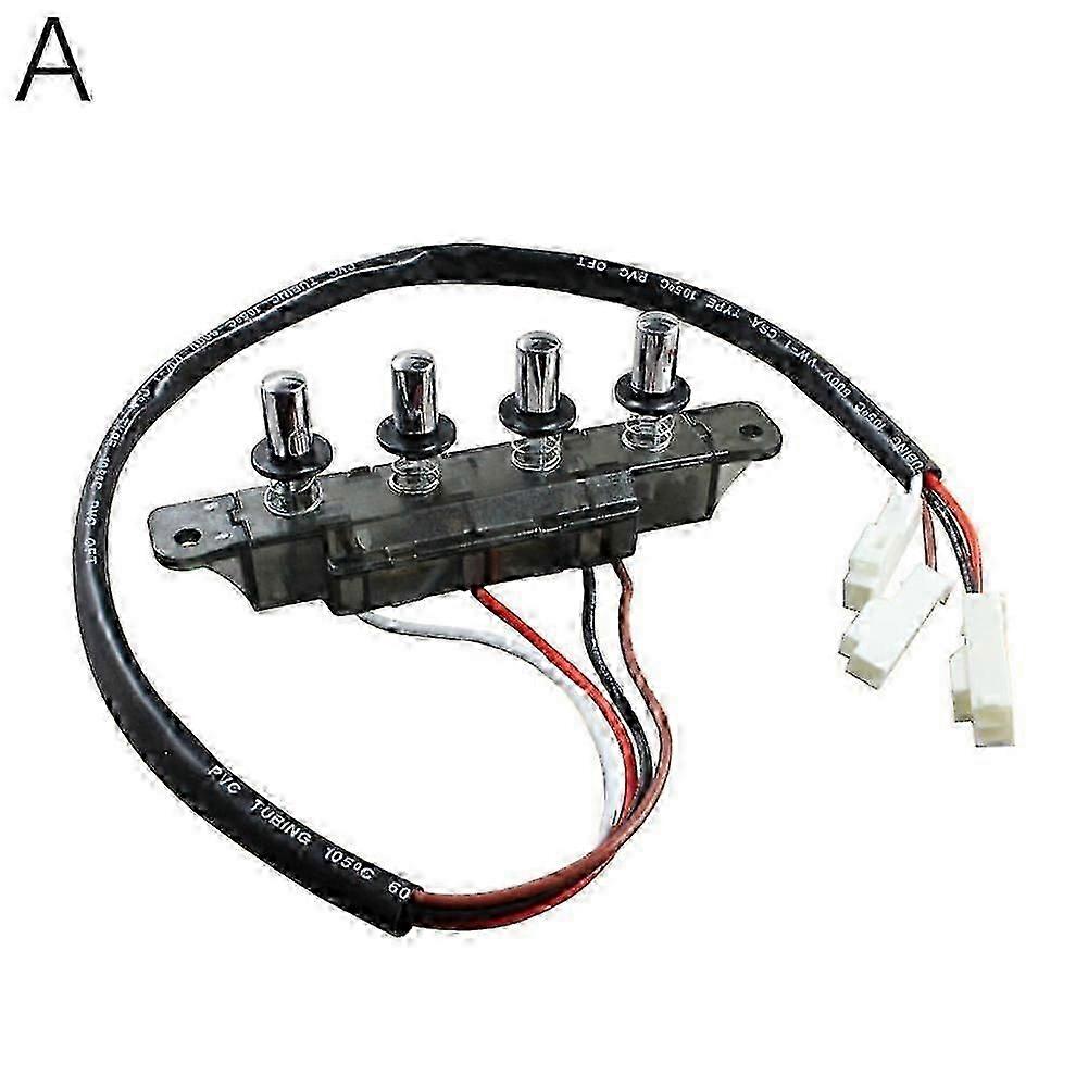 Cooker hood switch, 5-button kitchen replacement accessory, universal switch