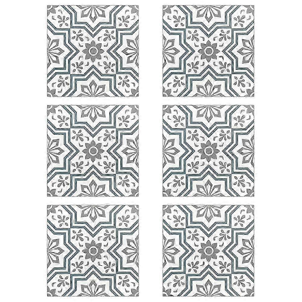 Kitchen Backsplash Tile Stickers Olive Green Wall Tiles Function 6 Sheets