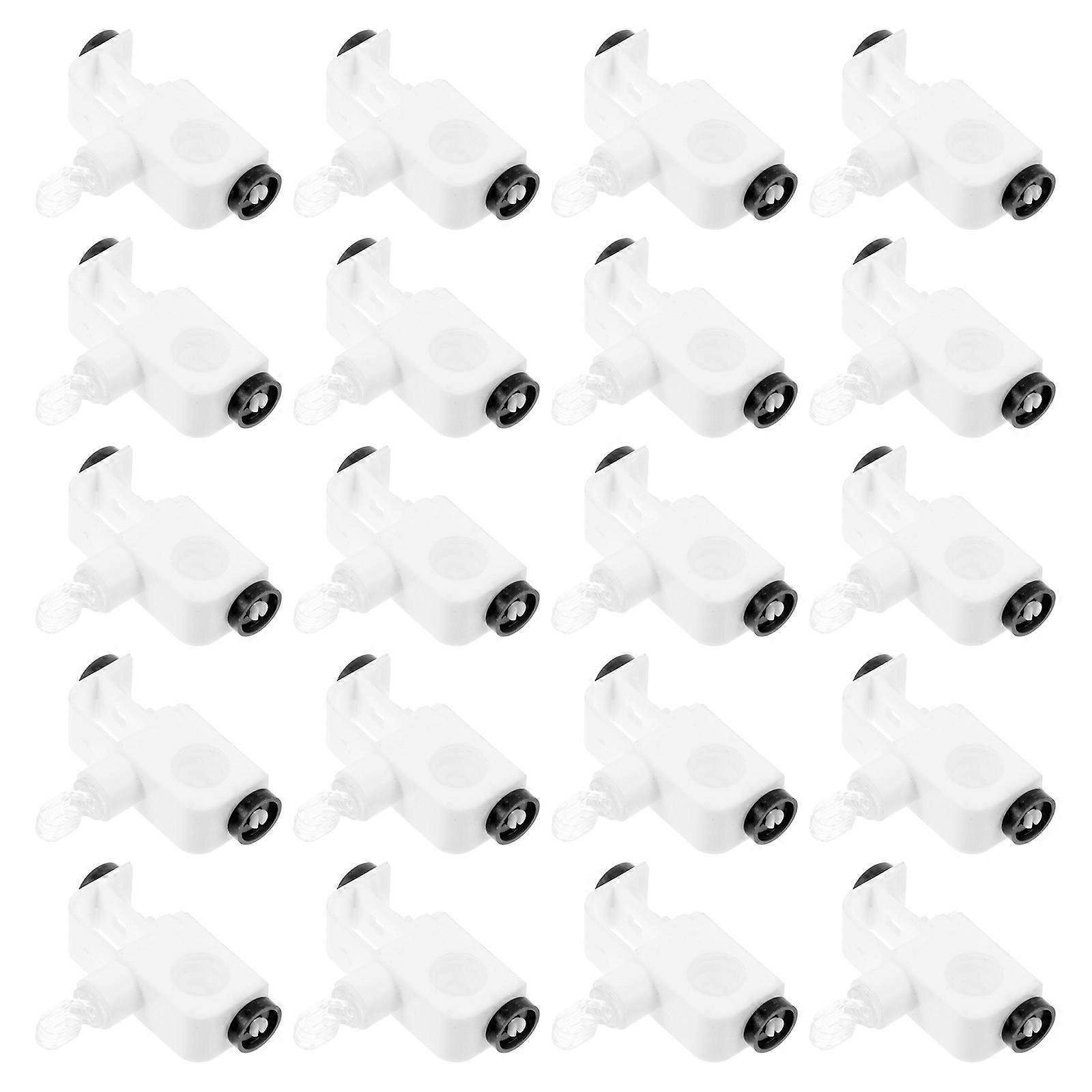 Vertical Blinds Rollers Curtain Track Roller for Home Use 20Pcs Set