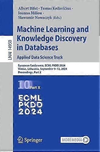 Machine Learning And Knowledge Discovery In Databases. Applied Data Science Trac - Springer Nature B.V - Paperback - en Book