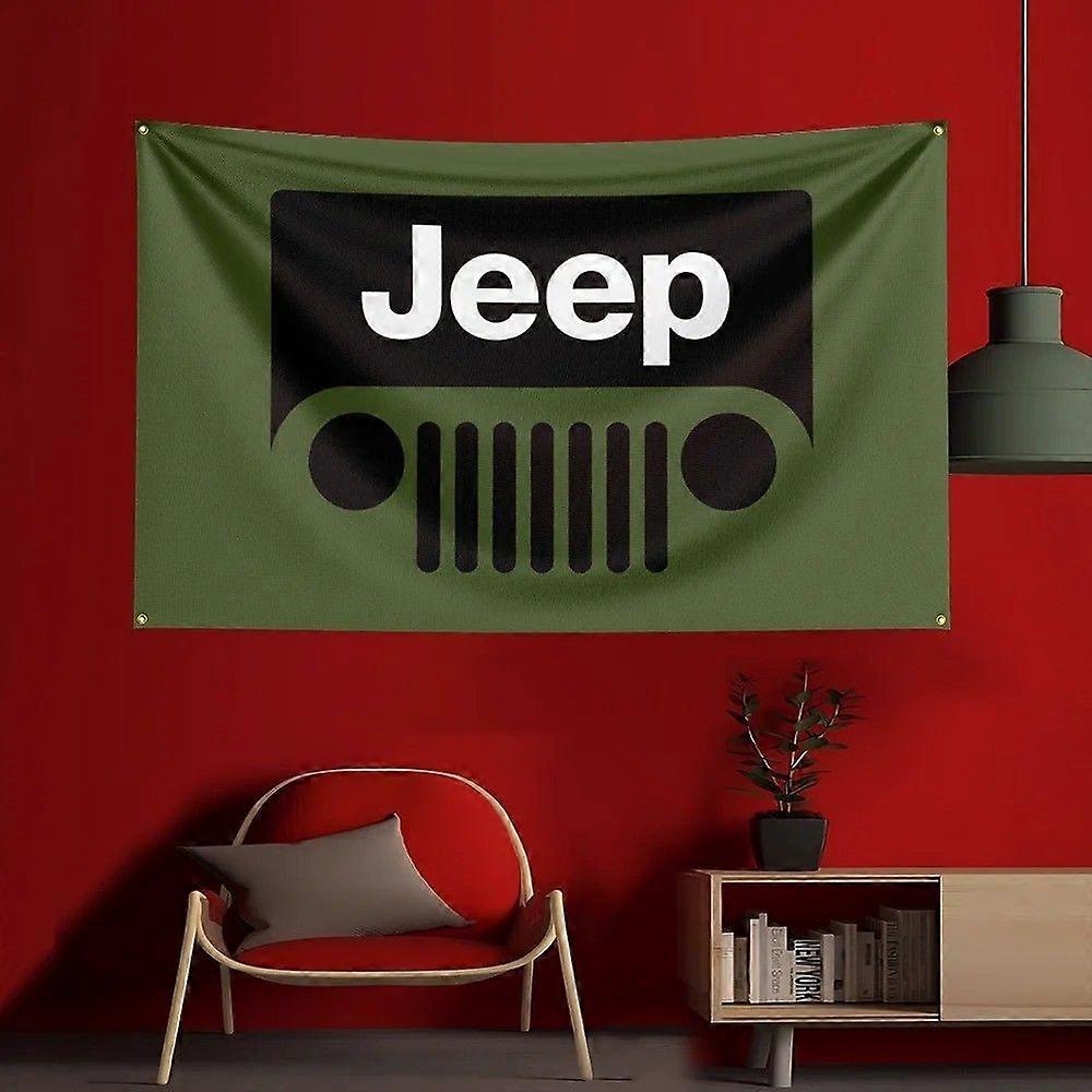Offroad Jeeper SUV Fans Flaggbanner VQ0731
