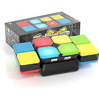 Kids Magic Cube Logic Puzzle Game 4 Modes Handheld Electronic Music Magic Cube Gifts