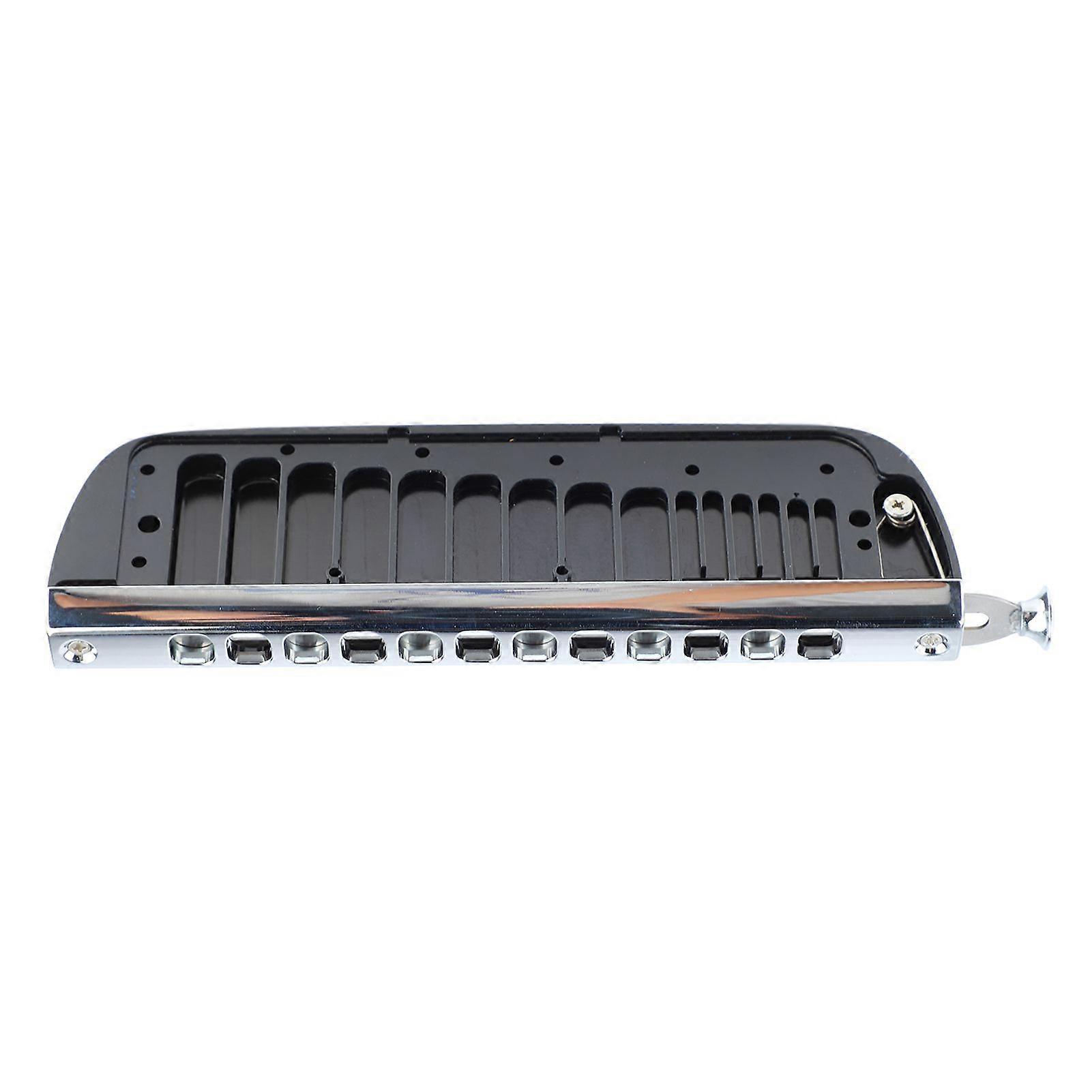 Harmonica Comb Fine Processing Chromatic Harmonica Comb Accessories for Beginners 255 Aluminum