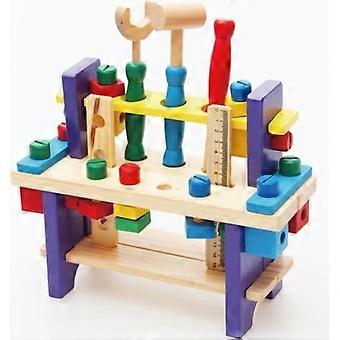Giocattoli in legno - Attrezzi e banchi da lavoro - Cassetta degli attrezzi per bambini - Banchi da lavoro fai da te per bambini - Giochi di imitazione 2-7 anni Ragazze Ragazzi