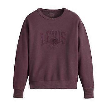Levis Womens/Ladies Graphic Crew Neck Sweatshirt