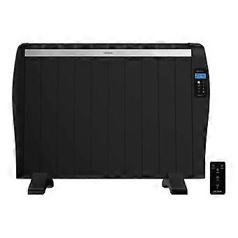 Cecotec Thermal Radiator Heater 10 Elements with Remote Control ReadyWarm 2100 Thermal Black. 1500W, LCD Screen, Timer Program