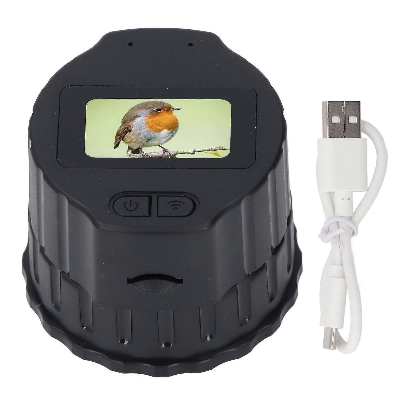 Câmera ocular HD WiFi com tela TFT de 1,5 polegadas, ocular eletrônica astronômica para microscópios de 1,1 a 1,97 polegadas, binóculos monoculares de 28 a 50 mm