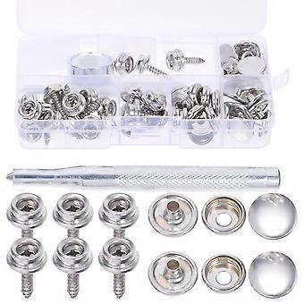 1 Set Canvas Snap Kit Snap Fastener Tool Clothing Furniture Snap Fastener