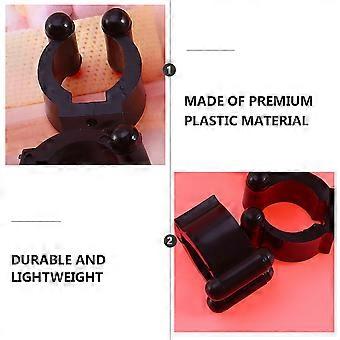 Fishing Rod Holder Plastic Club Clips for Fishing Use 12Pcs Durable Clips