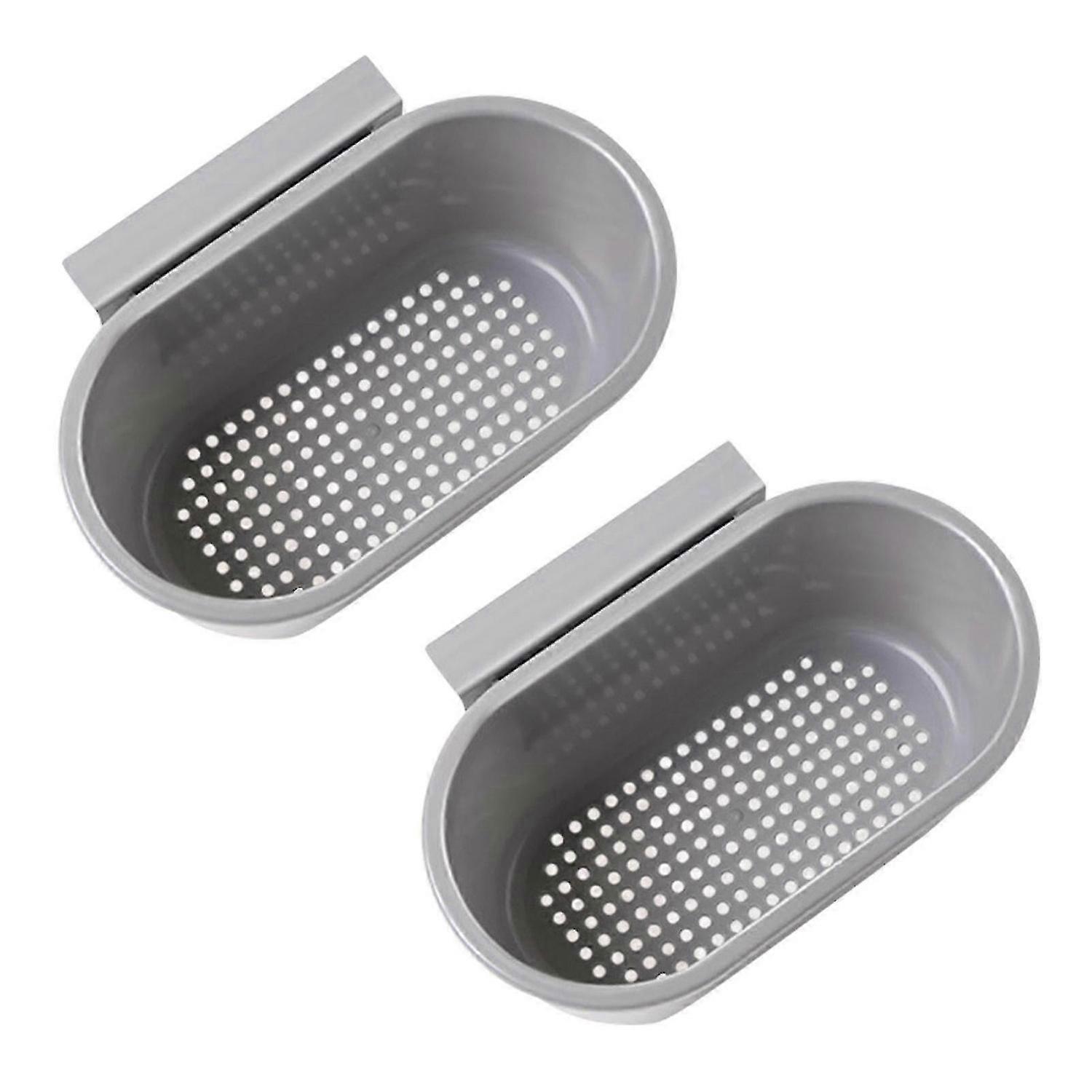 2pcs Drain Filter For Sink Corner Basket