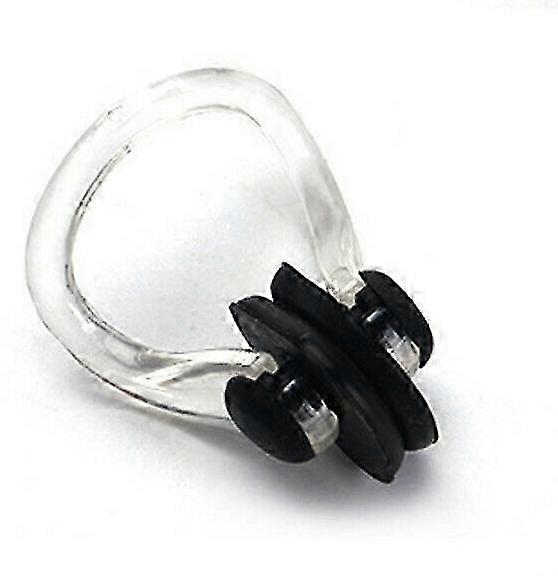 black swimming nose clip