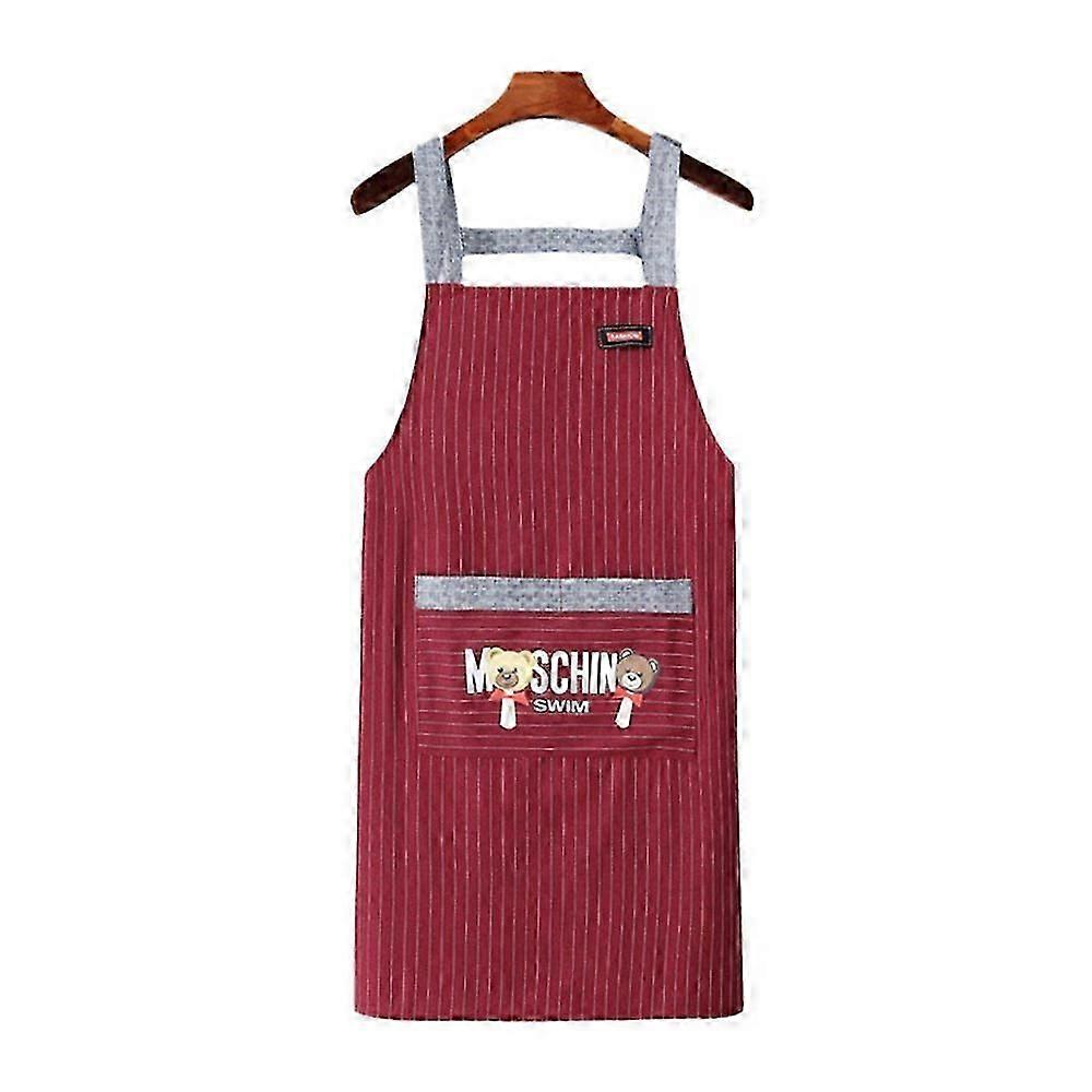 apron sleeveless with pockets comfortable kitchen