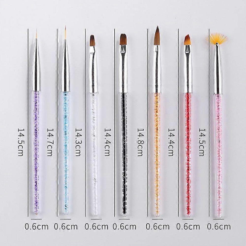 Precise Nail Liner Brush Set Stylish Design