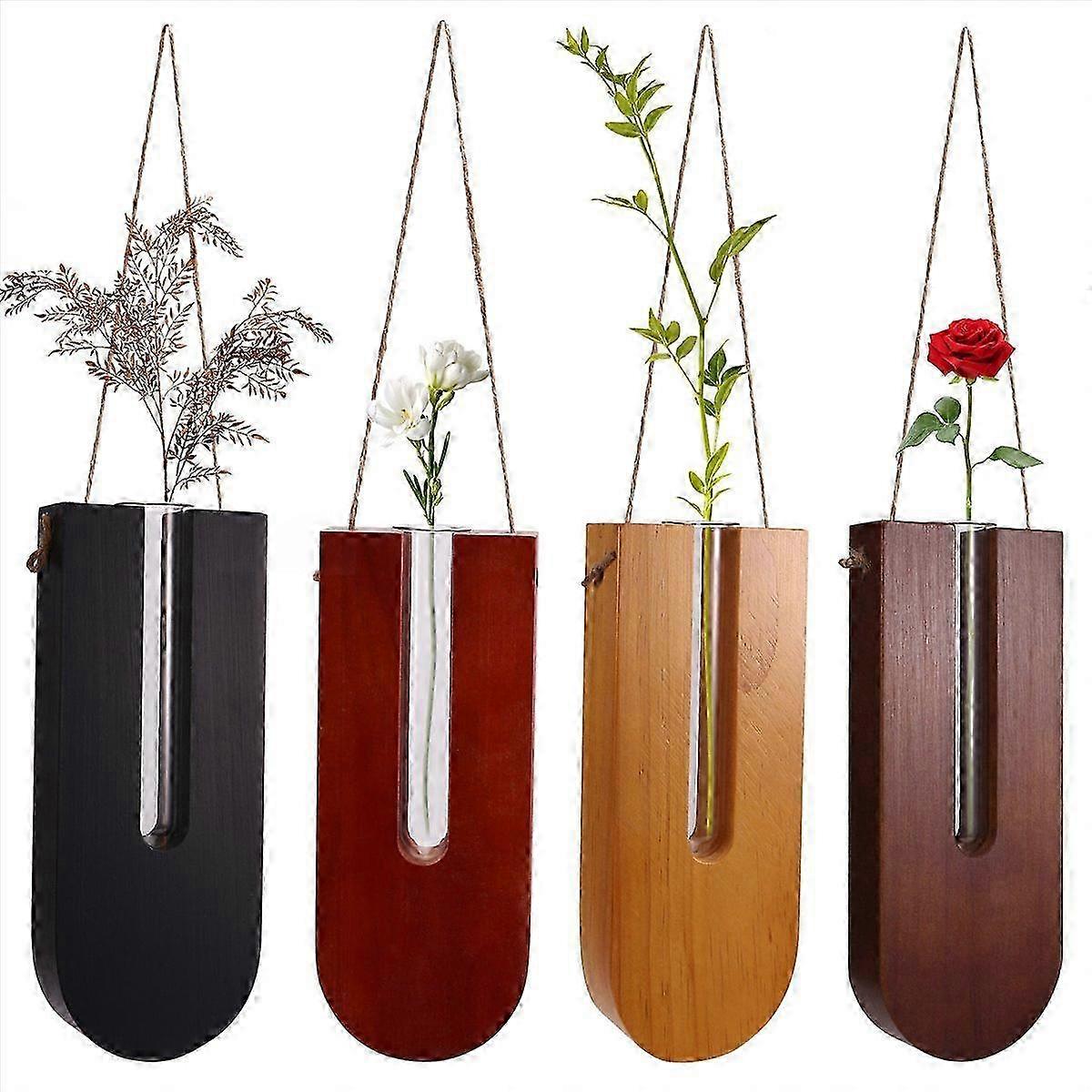 Solid Wood Flower Arrangement Chinese Style