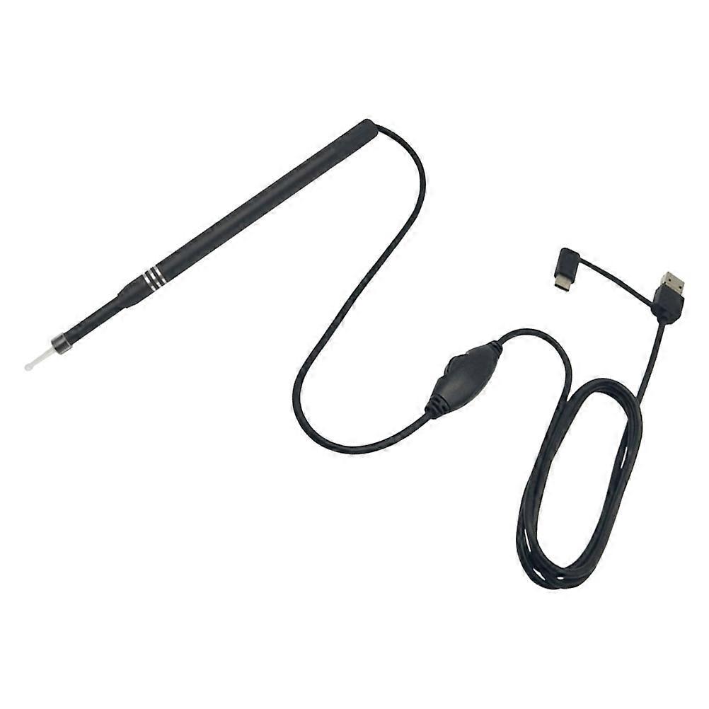 Digital Ear Pick for Ear Inspection Black Visual