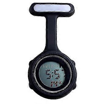 Multifonctionnel Électronique Infirmière Montre Silicone Infirmière Montre Réveil Lumineux Chronographe Montre Numérique Chest Watch