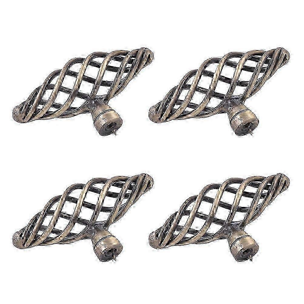 Nordic Bird Cage Design Pull Handle, 4pcs Alloy Knobs (Patina)