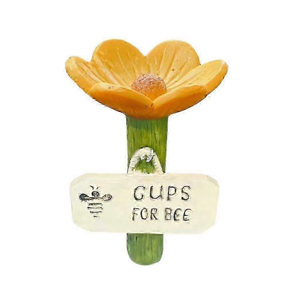 Outdoor Ceramic Bee Flower Waterer