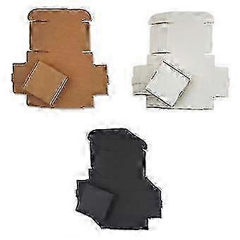 30 PCS Handmade Kraft Paper Small Square Gift Boxes Pack Wrapping