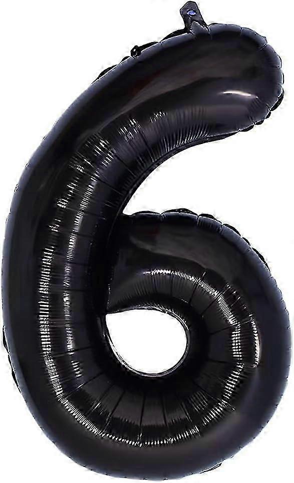 40 Inch Reflective Number 6 Balloon
