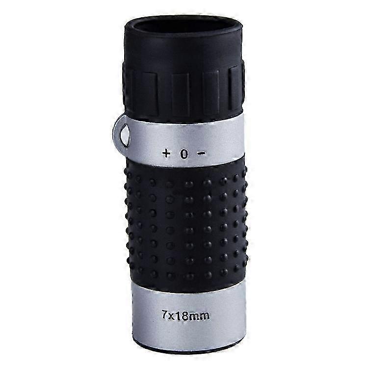 7x18mm Pocket-Sized Monocular Clear View