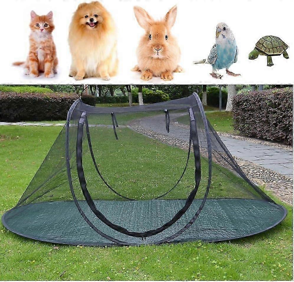Breathable Quick-Setup Pet Playpen Tent