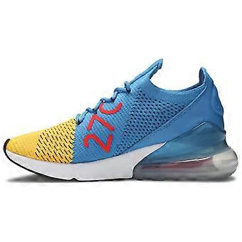 Nike Air Max 270 Flyknit Laser Orange Blue Orbit AO1023-800
