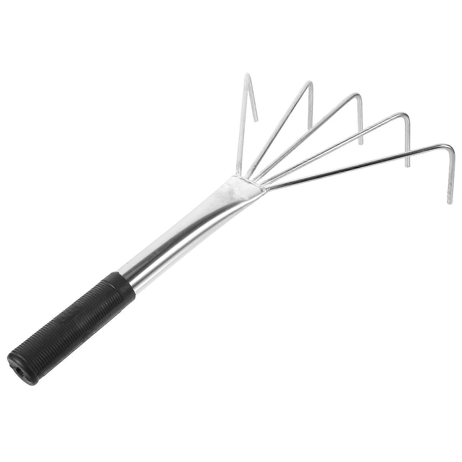 Tile Flat Dust Rake Stainless Steel Rake for Leveling Durable Tool