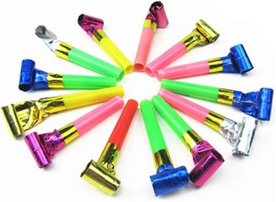 20 Pc Cheerful Plastic Whistles
