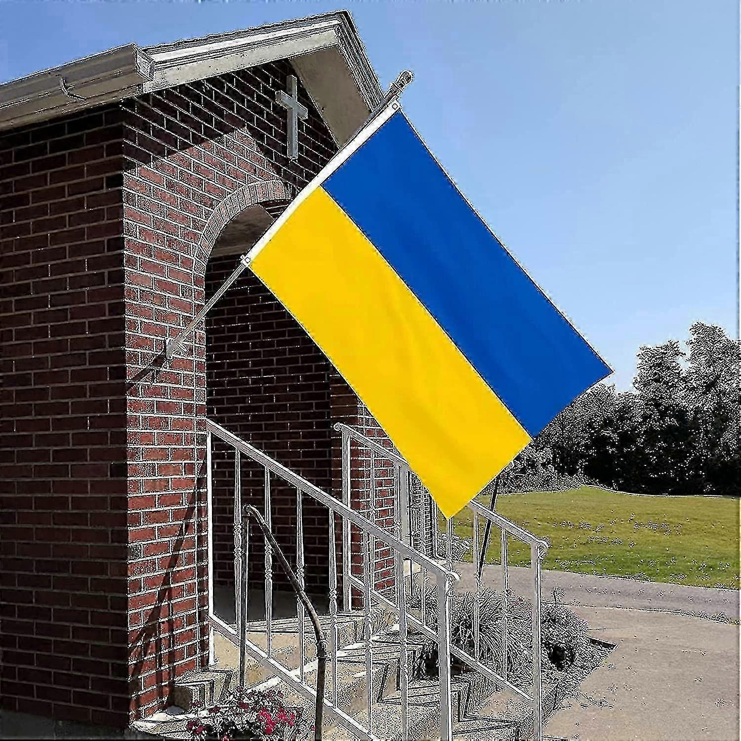 3ft X 2ft Ukrainian Flag Polyester