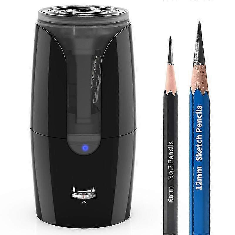 Rechargeable Artist Pencil Sharpener, Fast Sharpen & Auto Stop Function