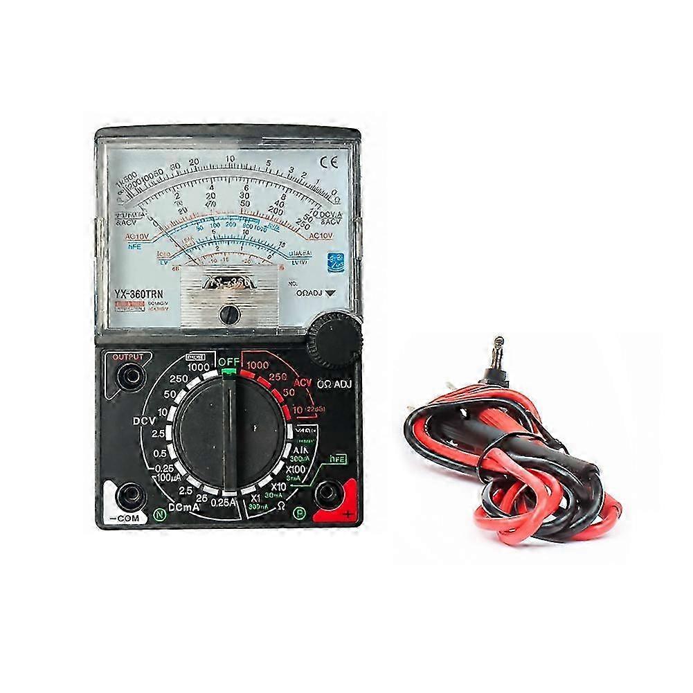 YX-360TRN MINI Analog Multimeter AC DC Needle Type Universal Meter Pointer Display Voltmeter Ammeter