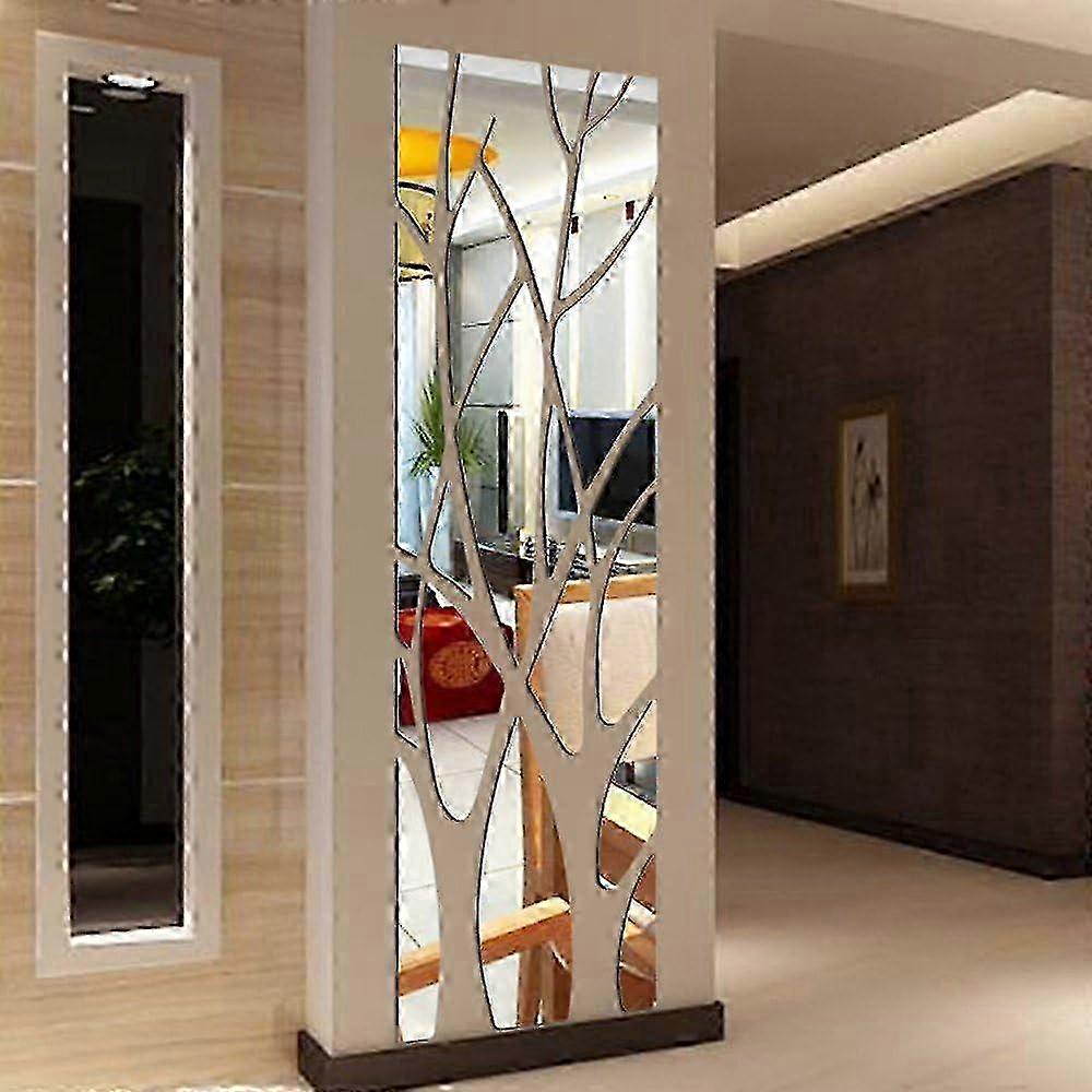 3D Acrylic Mirror Sticker Tree Branch