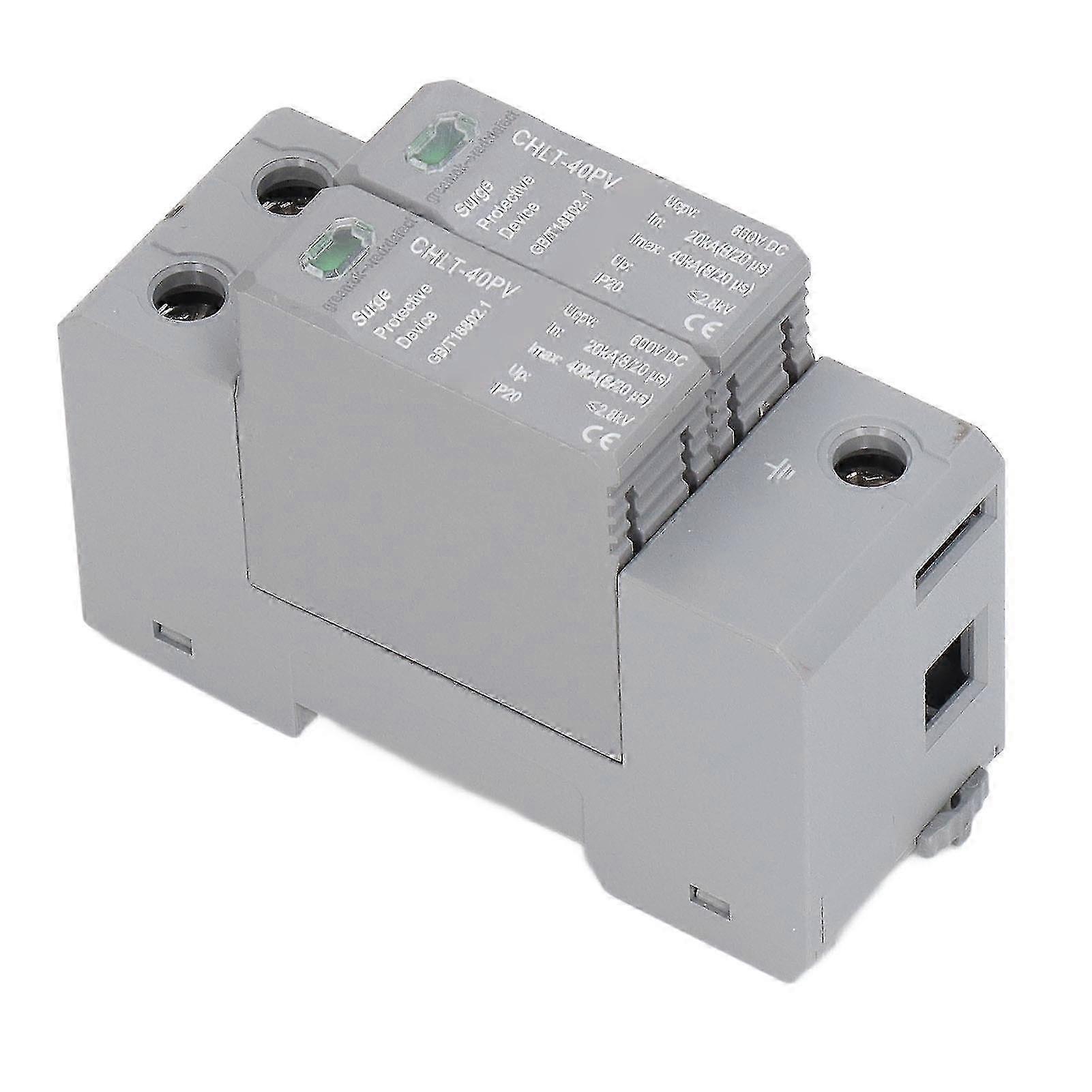 DC600V PV Surge Protector 2P IP20