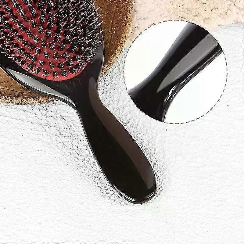Oval Boar Bristle Nylon Comb