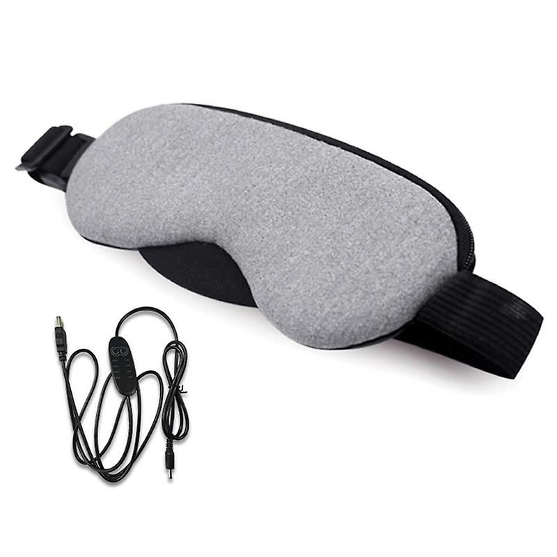 New Temperature Control Heat Steam Cotton Eye Mask Dry Tired Compress Usb Hot Pads Eye Care Hot!