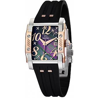 Jaguar Quartz Analog Women's Watch with J649/2 Rubber Bracelet