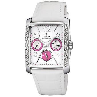 Feast Quartz Analog Women's Watch with Cowhide Bracelet F16524/9