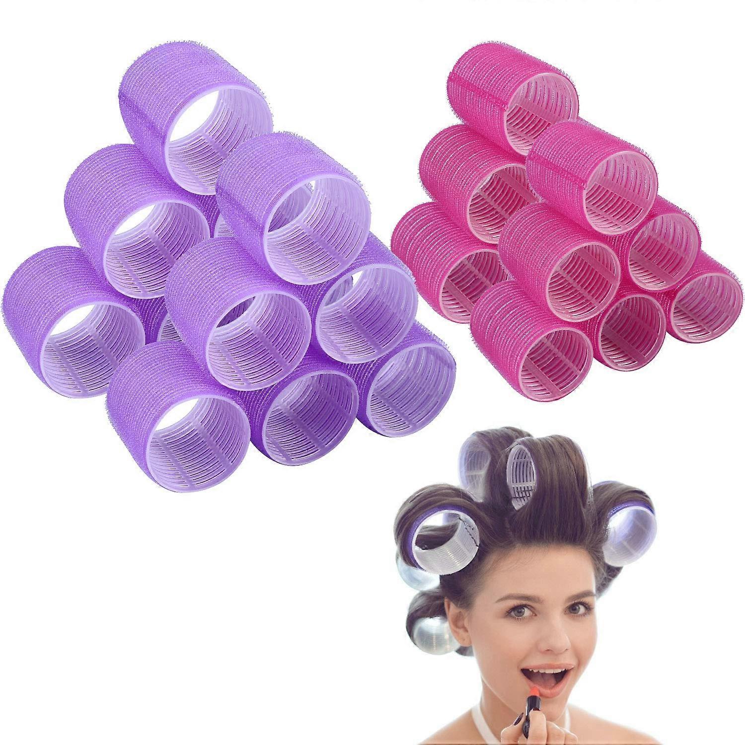Jumbo Flexible Stable Hair Rollers