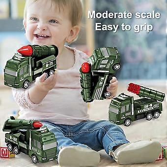 1Pcs Kids Toy Car Inertia Sanitation Truck Models Pull Back Military Engineering Vehicle Fire Engine Boys Toys Children Gift