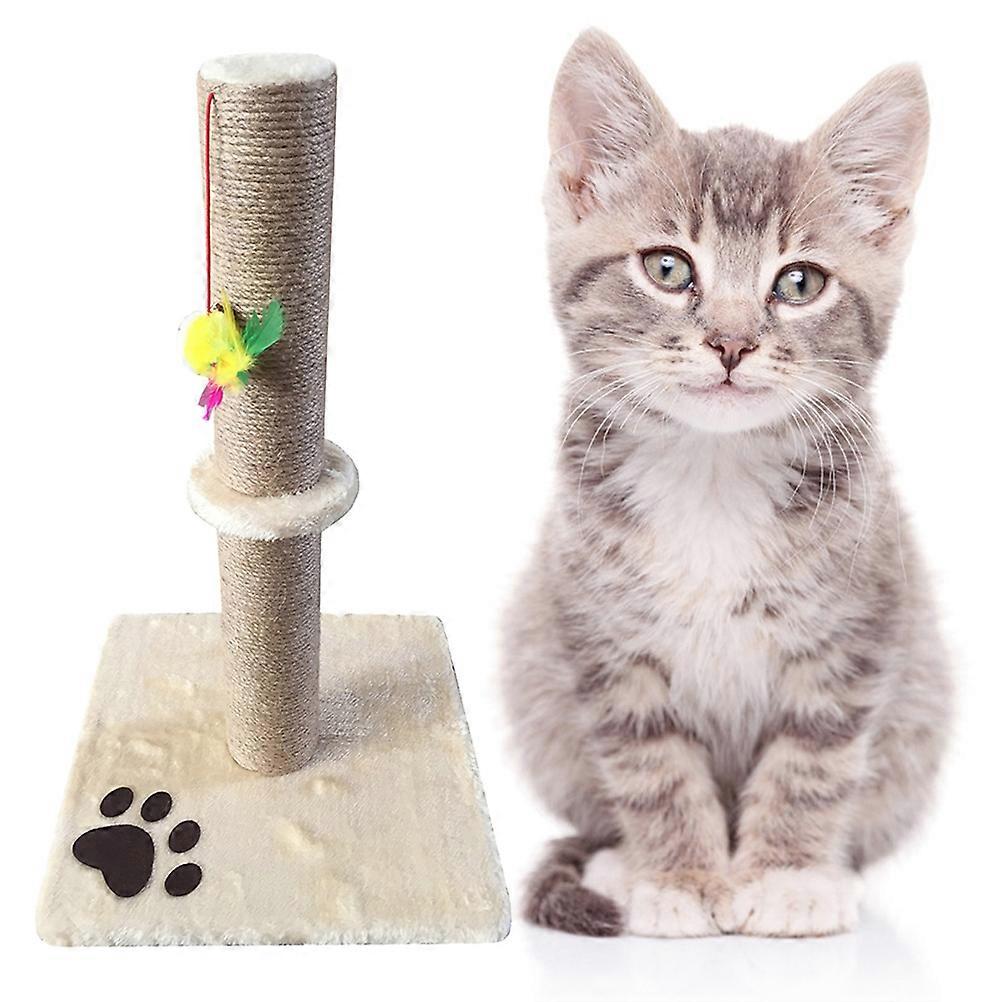 Cat Climbing Frame Stand for Cat Scratching Beige