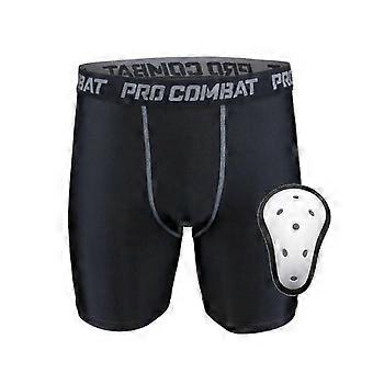 Compression Shorts with Protective Cup, Compatible with Flexcup, for Adults & Youth - Superior Support & Comfort for Sports—S3