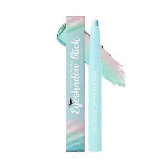 2-Piece Long-Lasting Eyeshadow Stick Set in Pearl Blue, Green and Pink, Smooth Creamy Formula for Easy Blending and Daily Makeup