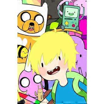 Adventure Time On A Boat Finn Jake B-mo Princess Jigsaw Puzzle RNB762