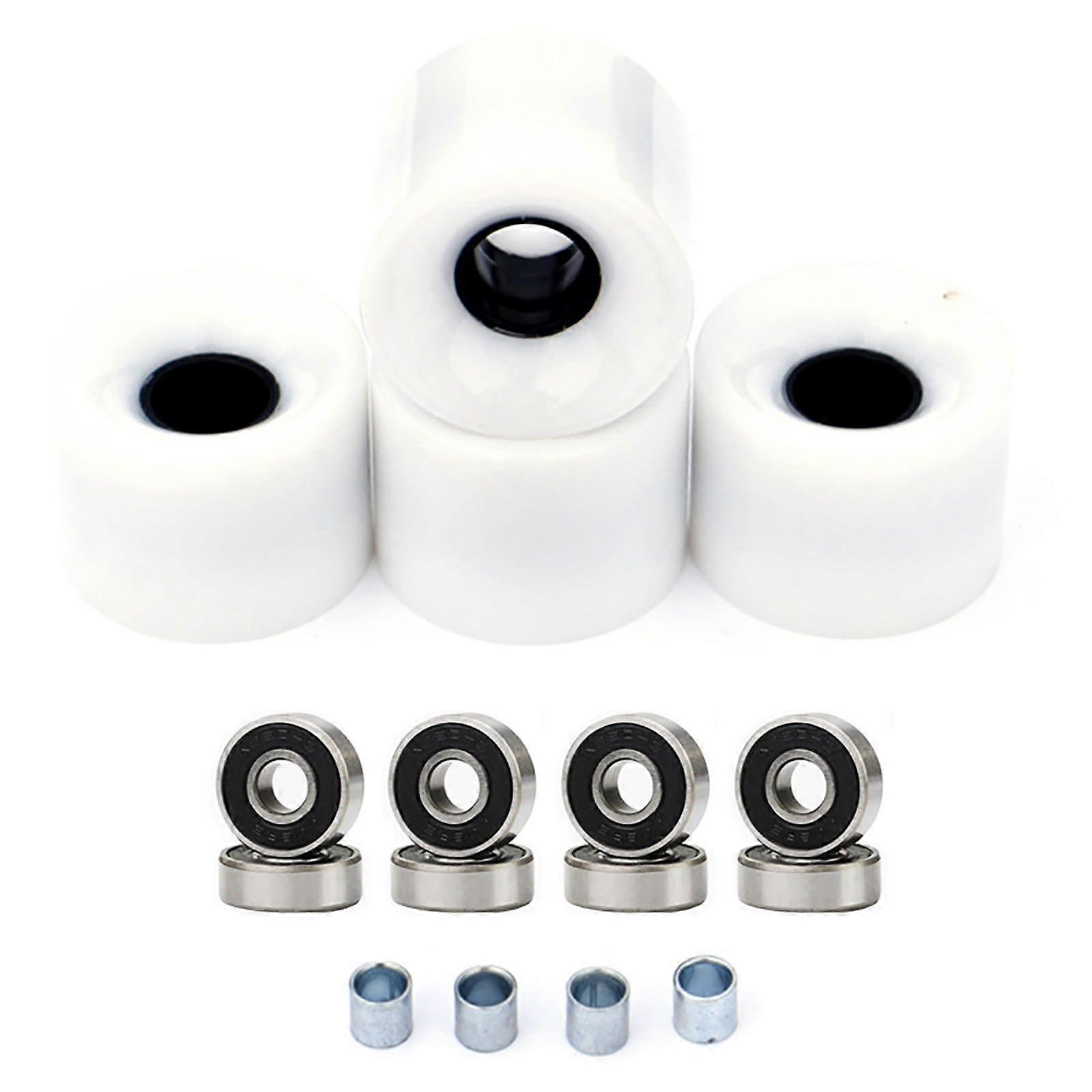 PU Cruiser Wheels with Bearings Spacers