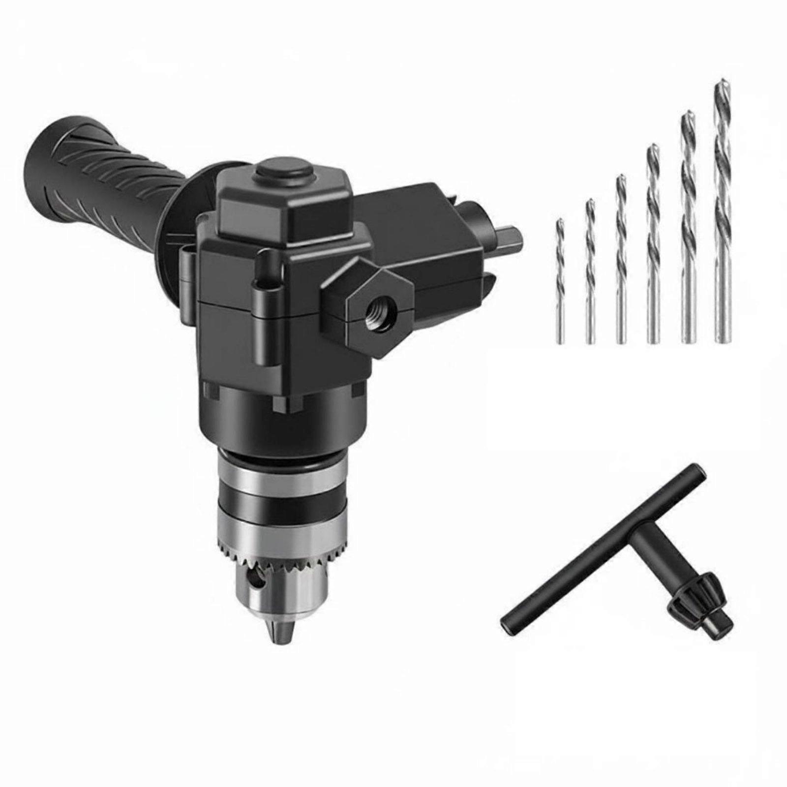Right Angle Attachment Shock-Resistant Ready Power Tool Accessory Compact Design