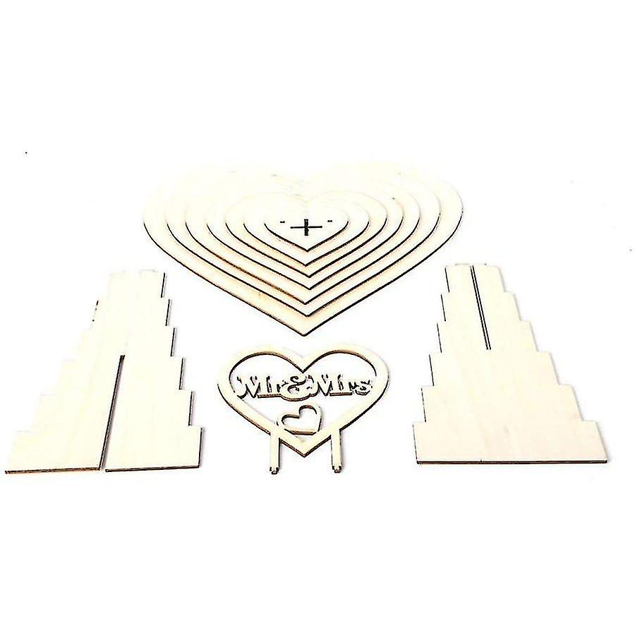 Heart Display Stand Center Piece Perfect For Parties