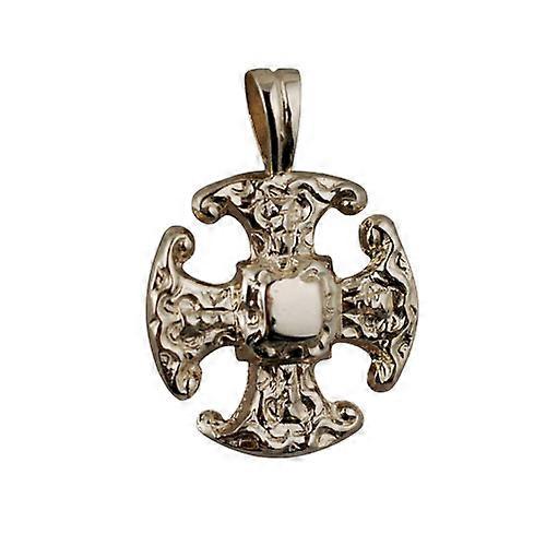9ct Gold 21mm Fancy Cross